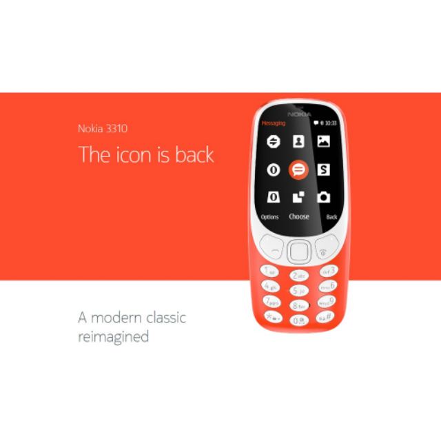 Điện thoại nokia 3310 Thái Lan 2 sim giá rẻ | BigBuy360 - bigbuy360.vn