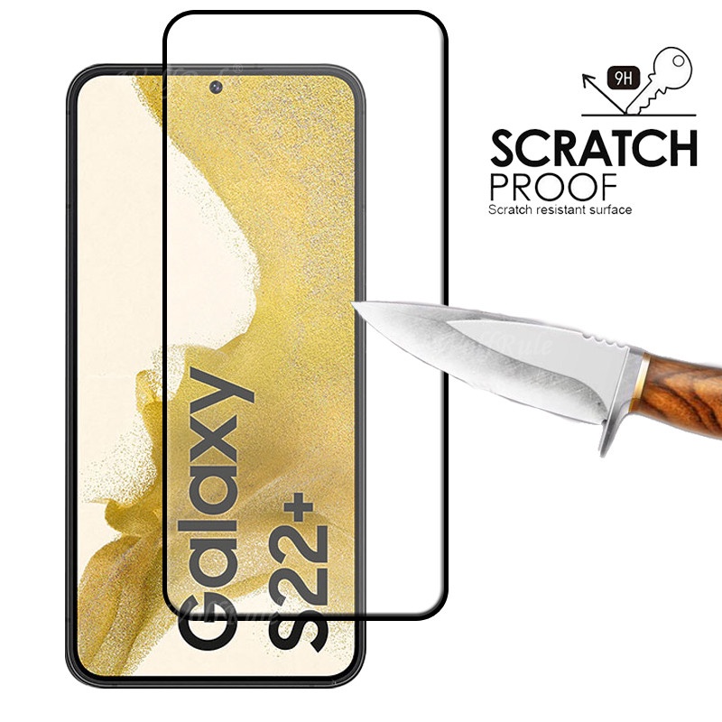 Kính Cường Lực 9D Chống Trầy Cho Samsung Galaxy S22/Galaxy S22 Plus