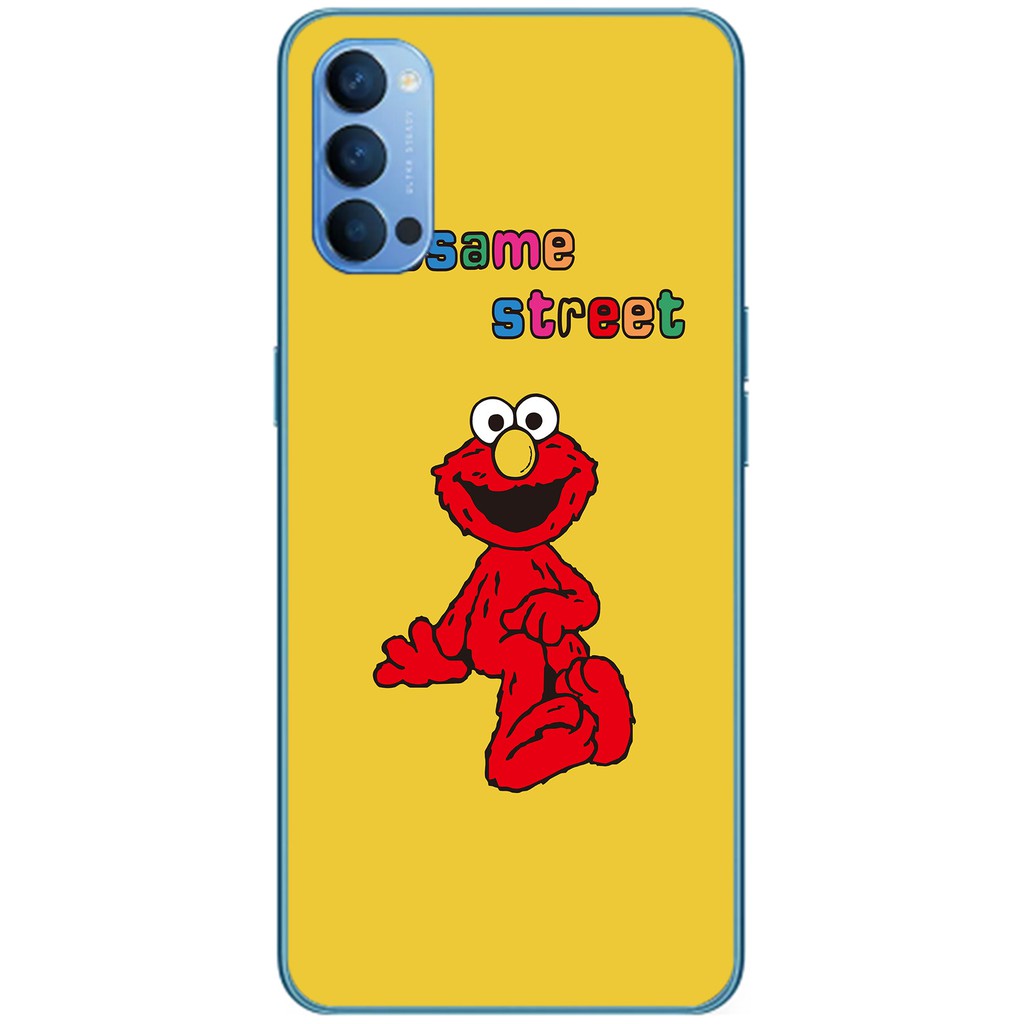 Ốp Điện Thoại Tpu Dẻo Họa Tiết Hoạt Hình Sesame Street Dễ Thương Cho Samsung Galaxy A9 A9 Pro A8 A7 A5 A3 2015