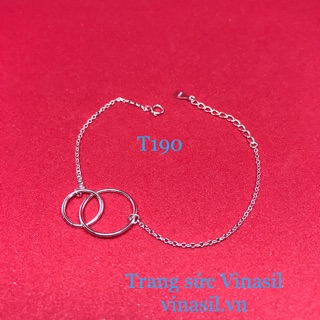 Lắc tay bạc nữ Hàn Quốc