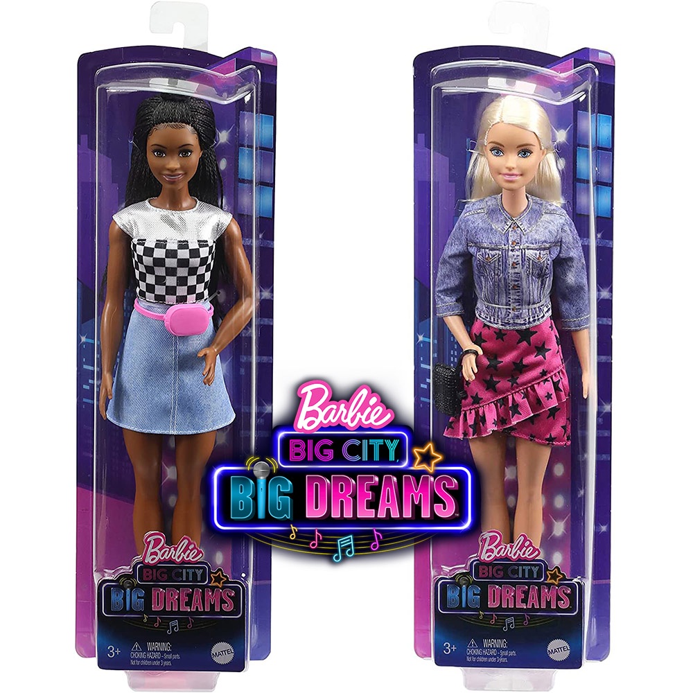 Búp Bê Broklyn và Malibu Trong Phim Big City Big Dream của Barbie