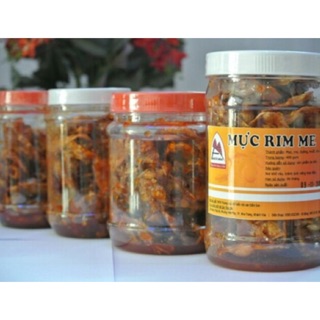 [FS] 6 HỘP: Mực rim me, Mực satế, Ghẹ rim, Mực ống xé, Cá bò da, Rong biển Nha Trang