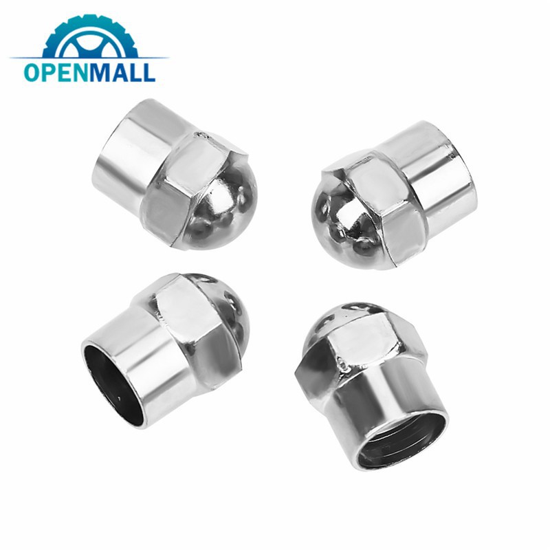 Set 50 nắp van bánh xe hơi tiêu chuẩn mạ crom