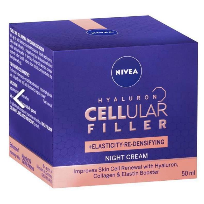 Kem dưỡng da Nivea Cellular Filler Night Cream 50ml