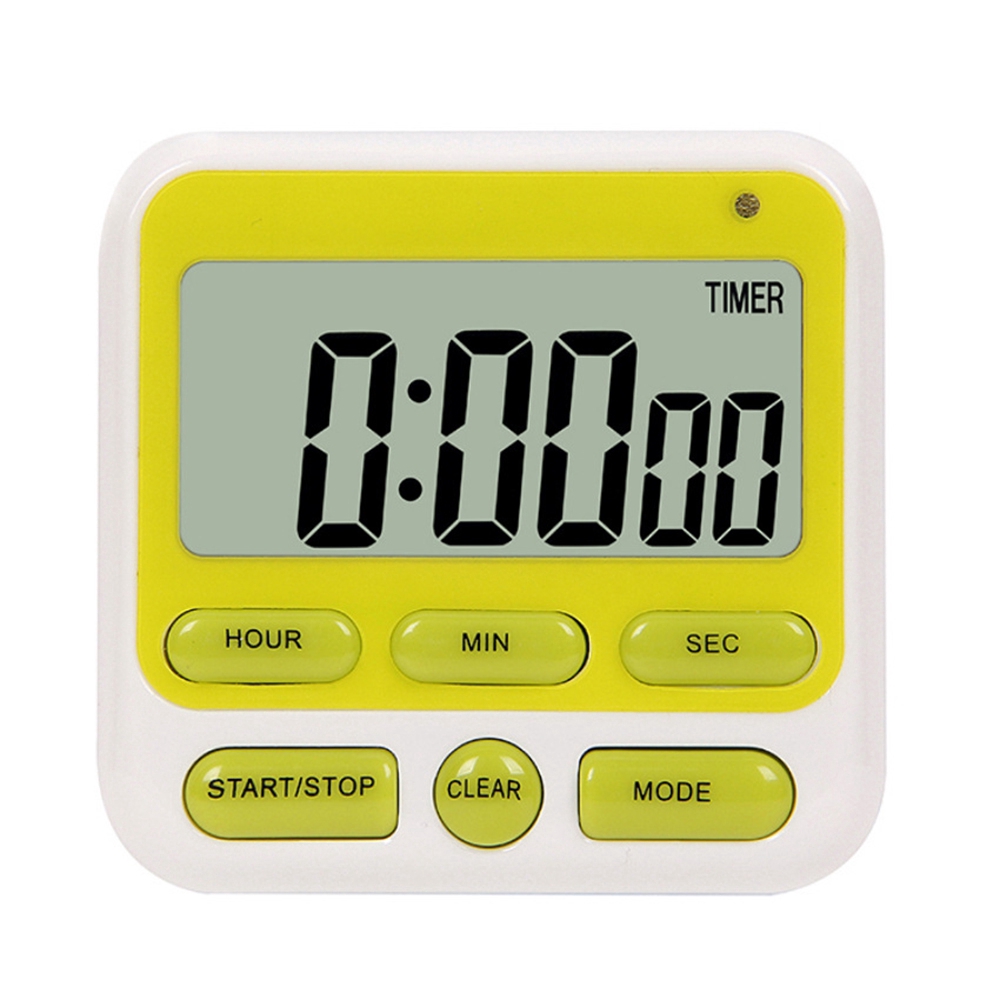Đồng hồ kỹ thuật số đo thời gian khi nấu nướng có màn hình LCD