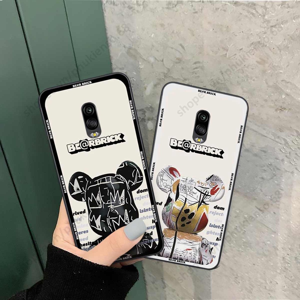 Ốp lưng điện thoại Samsung J7 Plus / J7+ elegant, gấu be@rbrick cao cấp, vỏ ốp rẻ đẹp