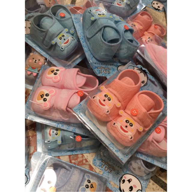 Giày tập đi cho bé trai/bé gái có quai dán