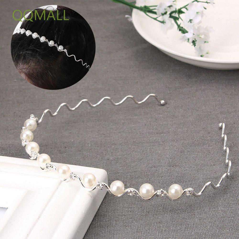 Cài Tóc Kim Loại Đính Ngọc Trai Nhân Tạo Thời Trang