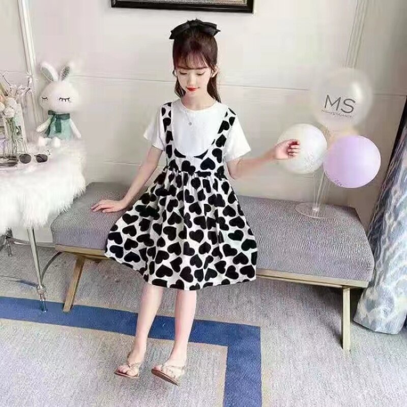 Thời trang trẻ em Thời trang chất lượng cao của Hàn Quốc cho trẻ em gái quần áo bình thường 1 đến 2 đến 3 đến 4 đến 5 đến 6 đến 7 đến 8 đến 9 đến 10 đến 11 đến 12 đến 13 tuổi Sinh nhật tutu Princess 2021 Váy cho thiếu niên nữ # BND-816