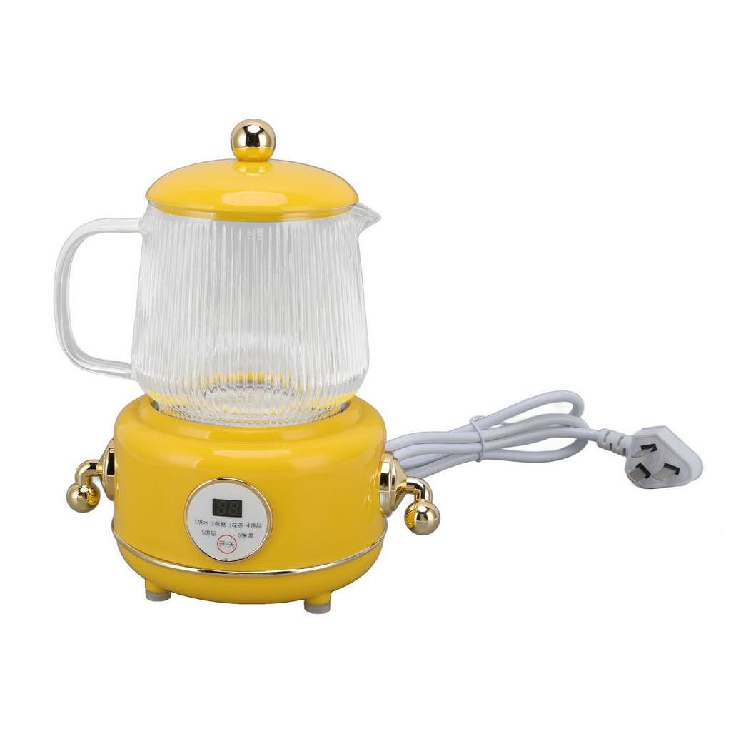 Bình đun nước hoạt động điện mini - 600ml 50Hz Thủy tinh Ấm nước trà cho Phòng ngủ tập thể Du lịch cắm trại tại nhà - Oxygen072