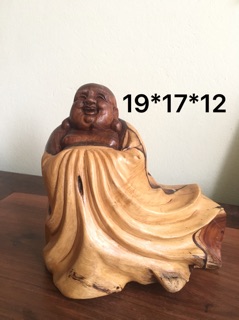 Thanh lý tượng di lặc gỗ trắc