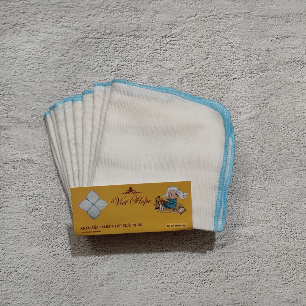 Lốc khăn sữa 05 lớp  KTS2530  cho bé - LADYSHOP_01