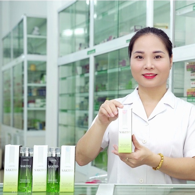 Xịt Khử Mùi Hôi Nách SAKITO Lancej Giúp Khử Mùi,Kháng Khuẩn,Khô Thoáng,Sáng Mịn Vùng Da Nách Hương Nước Hoa Cao Cấp 50ml