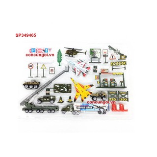 Hộp mô hình xe quân sự không trớn 8c MZ837