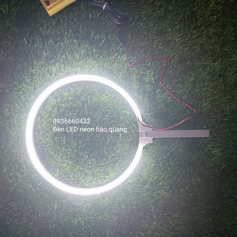 ĐÈN LED NEONSIGN HÀO QUANG ĐƯỜNG KÍNH 26CM 30CM- ĐÈN TRANG TRÍ CÔNG GIÁO)