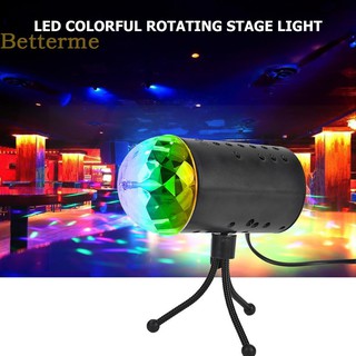 ❃fashion home❃ led rotating stage light 3w rgb crystal magic ball dj disco lamp