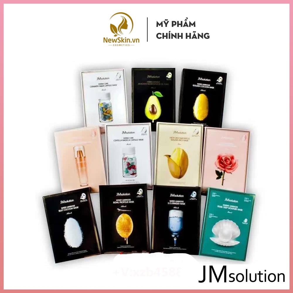 Mặt nạ giấy dưỡng da chuyên sâu JMsolution Sheet Mask (Miếng Lẻ) 23ml |  Shopee Việt Nam