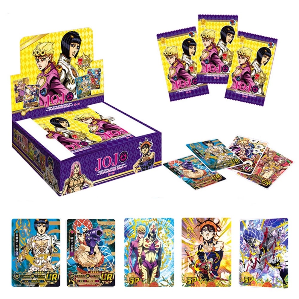 Thẻ Bài Trò Chơi Jojos Bizarre Adventure Kujo Jotaro Dio Brando Kakyoin Noriaki Ssp