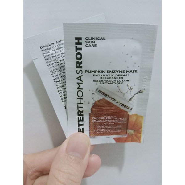 Mặt nạ tẩy tế bào chết bí ngô enzyme Peter Thomas Routh