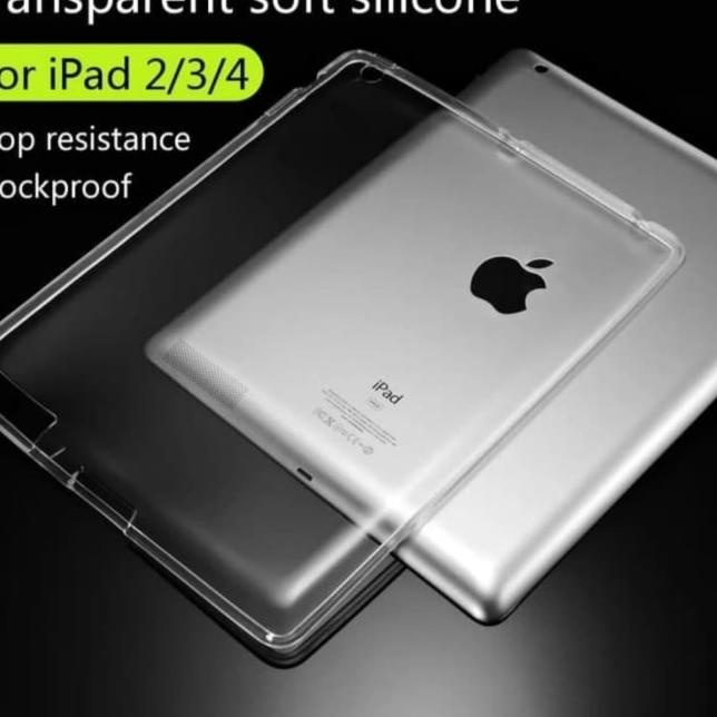 ➲ Ốp lưng nhựa trong suốt cho IPAD 2 3 4 4