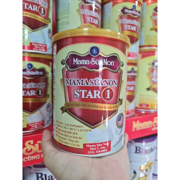 Mama Sữa Non Star 1_400Gr date mới