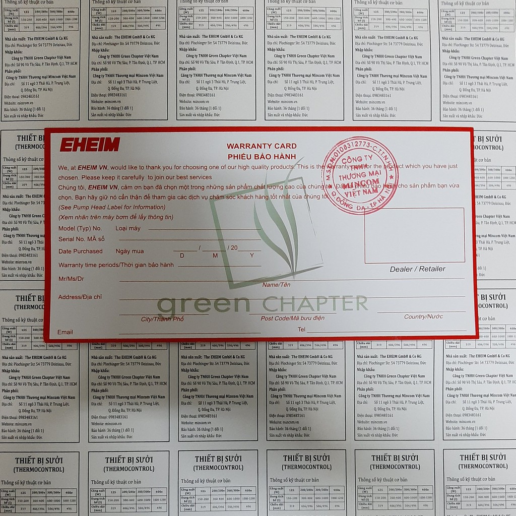 Thiết bị sưởi EHEIM Thermocontrol - e