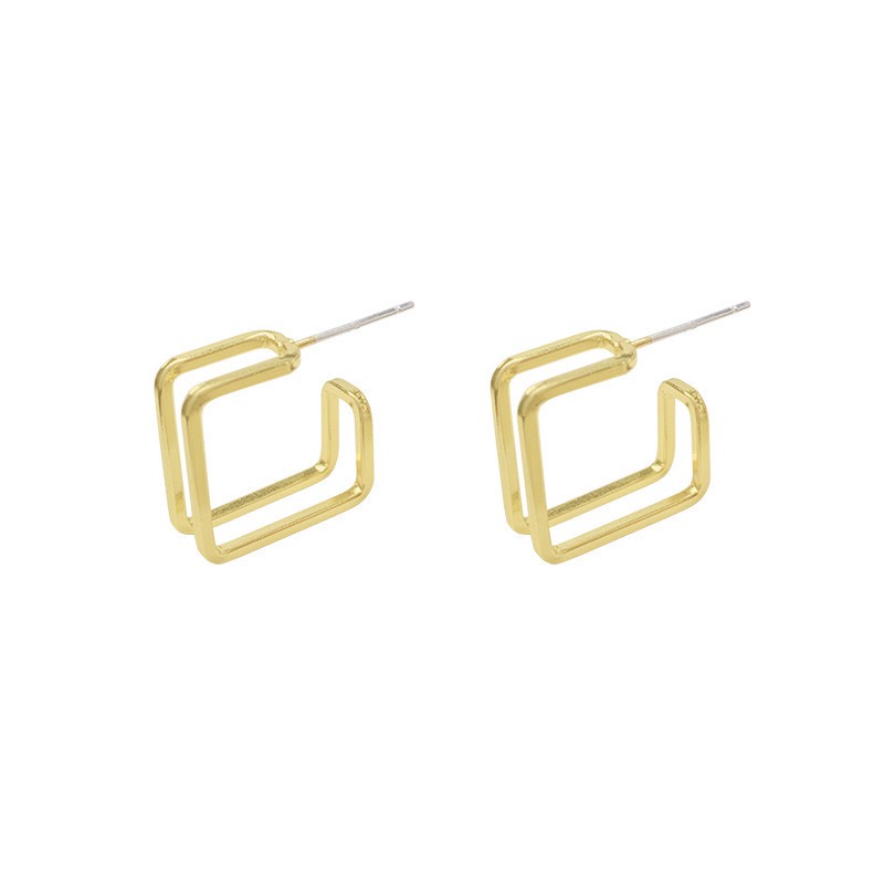 Khuyên tai hình học vuông K764 Mayconner