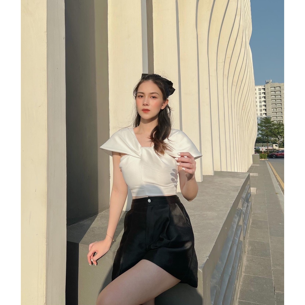 Pandora shirt - Áo croptop ngang vai