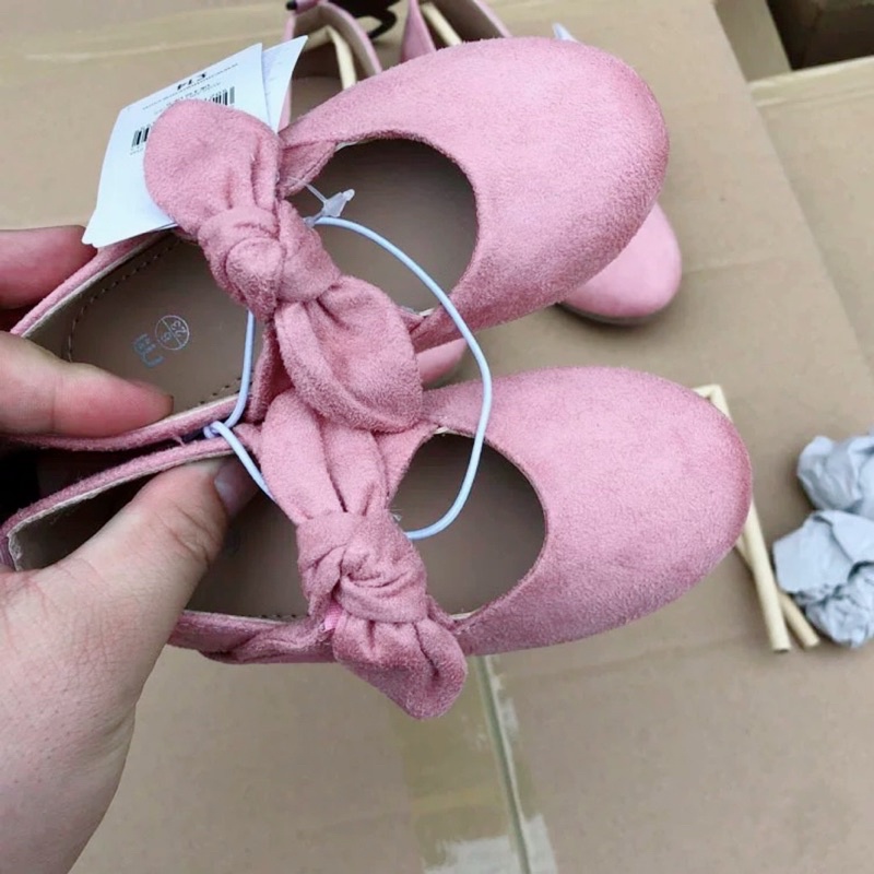 Giày búp bê hãng MOTHERCARE hàng xuất dư xịn cho bé gái