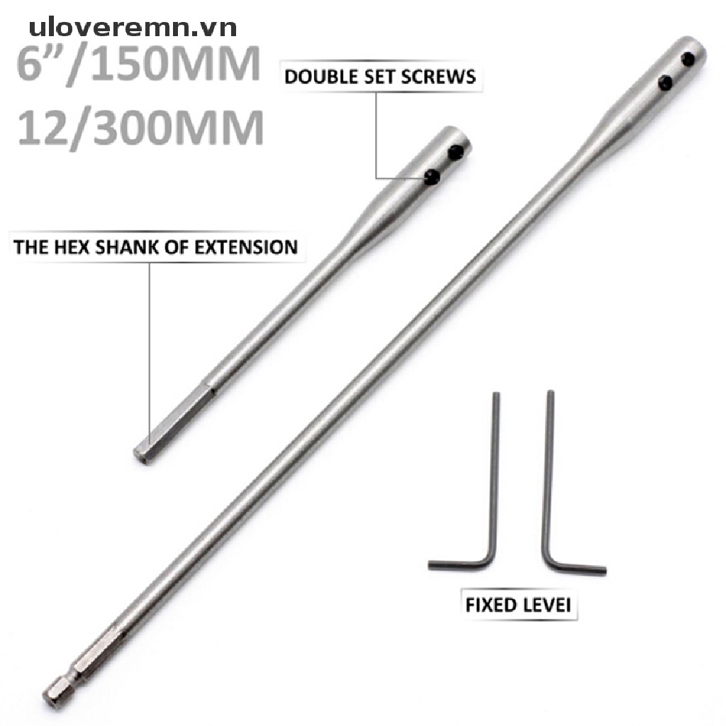 Bộ Mũi Khoan Mở Rộng 6 &quot;12&quot; Đầu Lục Giác