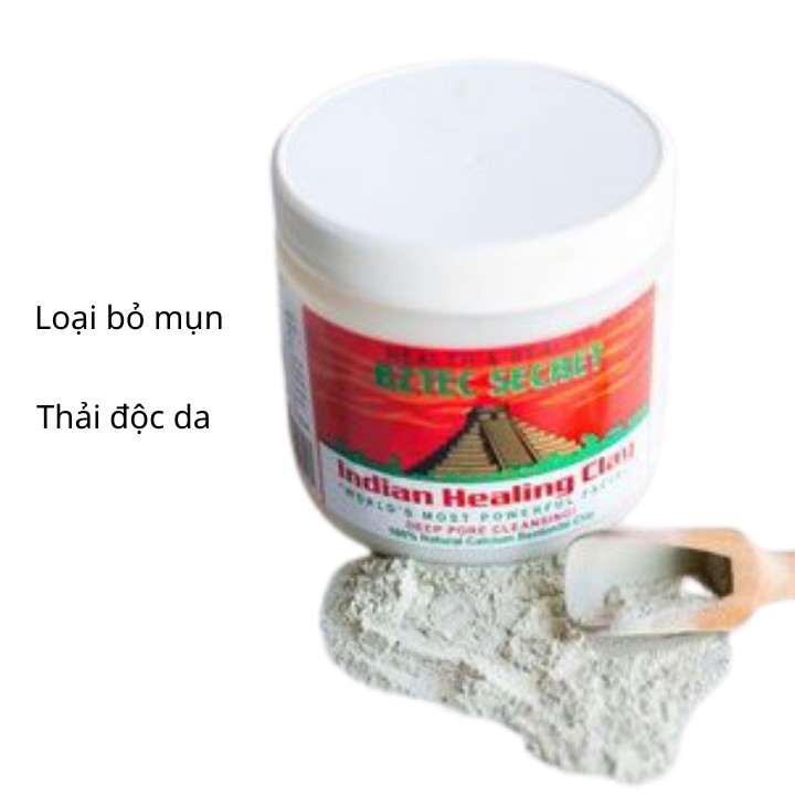 Mặt nạ đất sét Aztec loại bỏ mụn , thải độc da , hút dầu nhờn , se khít lỗ chân lông