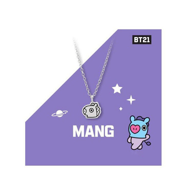 Vòng cổ Mặt Chữ Ký Nhóm Nhạc BTS BT21 COOKY Thời Trang