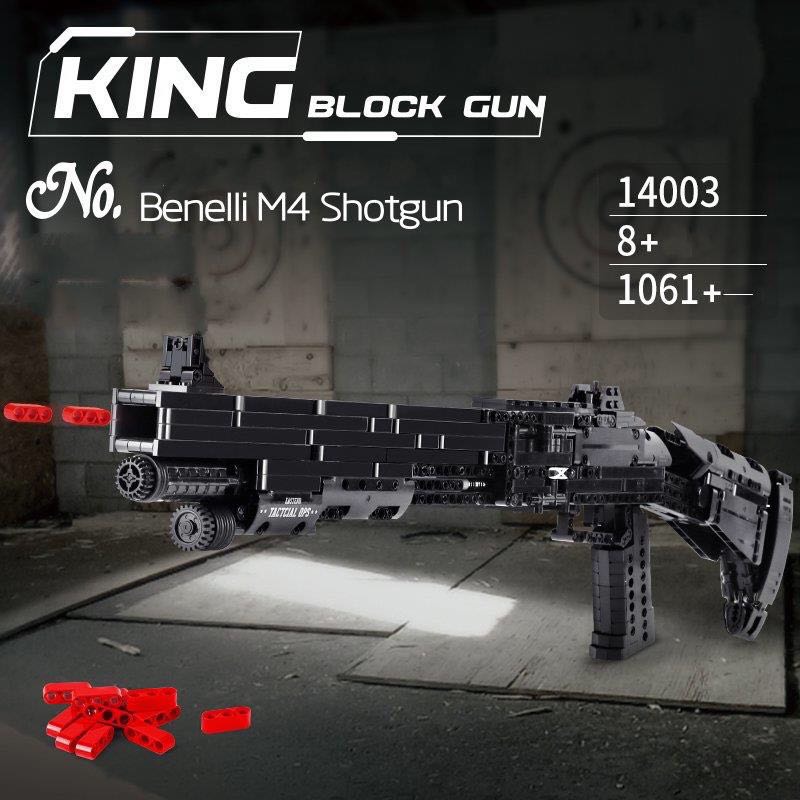 Mould King 14003 đồ chơi lắp ráp Benelli M4
