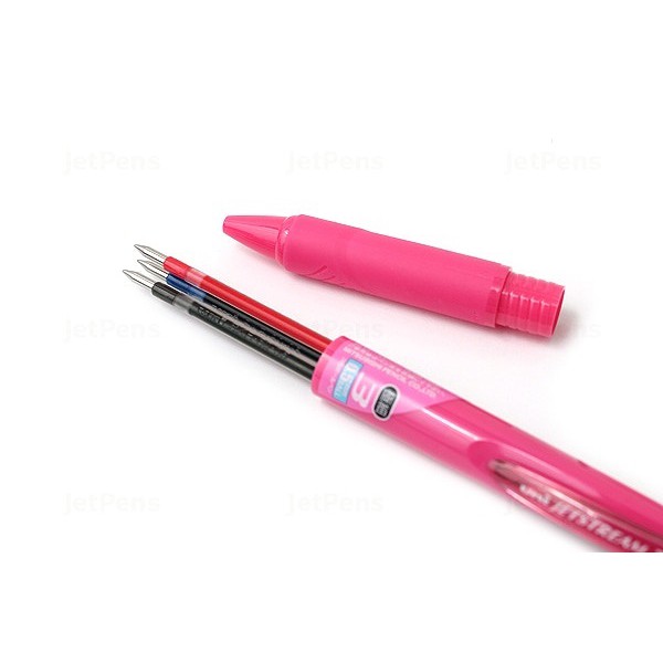 Bút bi nhật Mitsubishi Jetstream 3 ngòi SXE3-400-05 kích cỡ ngòi 0.5mm