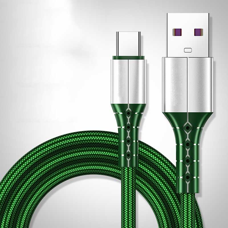 Cáp sạc nhanh truyền dữ liệu micro USB type C dài 1m cho điện thoại