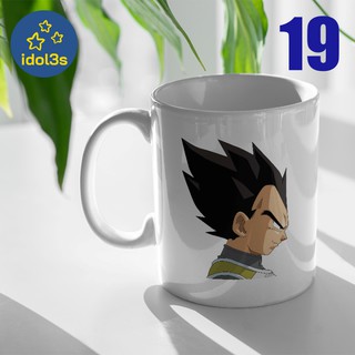 [20 mẫu] Ly sứ in hình Vegeta Super Sayan - Dragon Ball (7 Viên Ngọc Rồng) - Phần 1