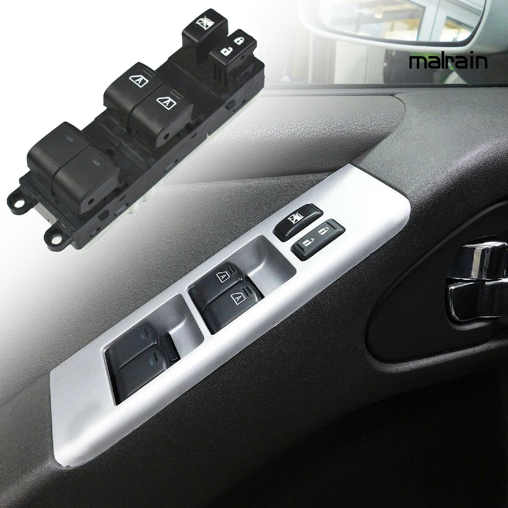 MR- Master Switch Comfortable Touch Simple Operation ABS Left Front Power Window Switch 25401-ZL10A for Nissan-Pathfinder