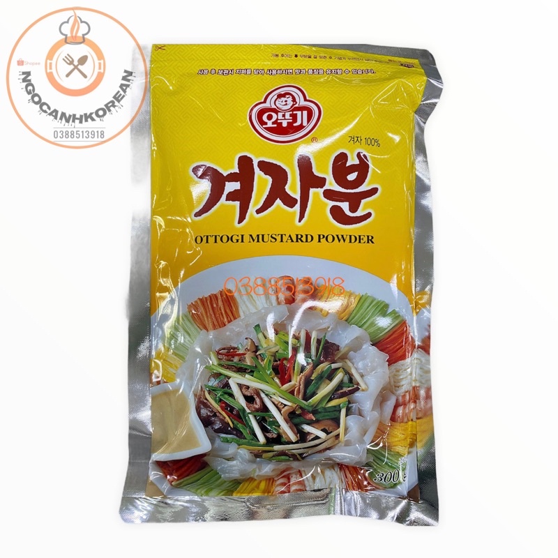 &lt;HOT&gt; Bột mù tạt Ottogi Hàn Quốc 300gr