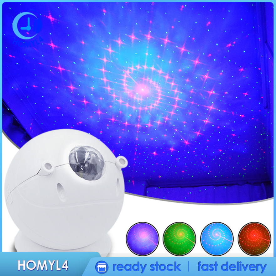 [CAMILA]LED Galaxy Projector Light USB Sleep Atmosphere Ocean Projection Lamp Decor