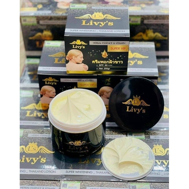 Kem dưỡng trắng body Livy đen chính hãng SP000183