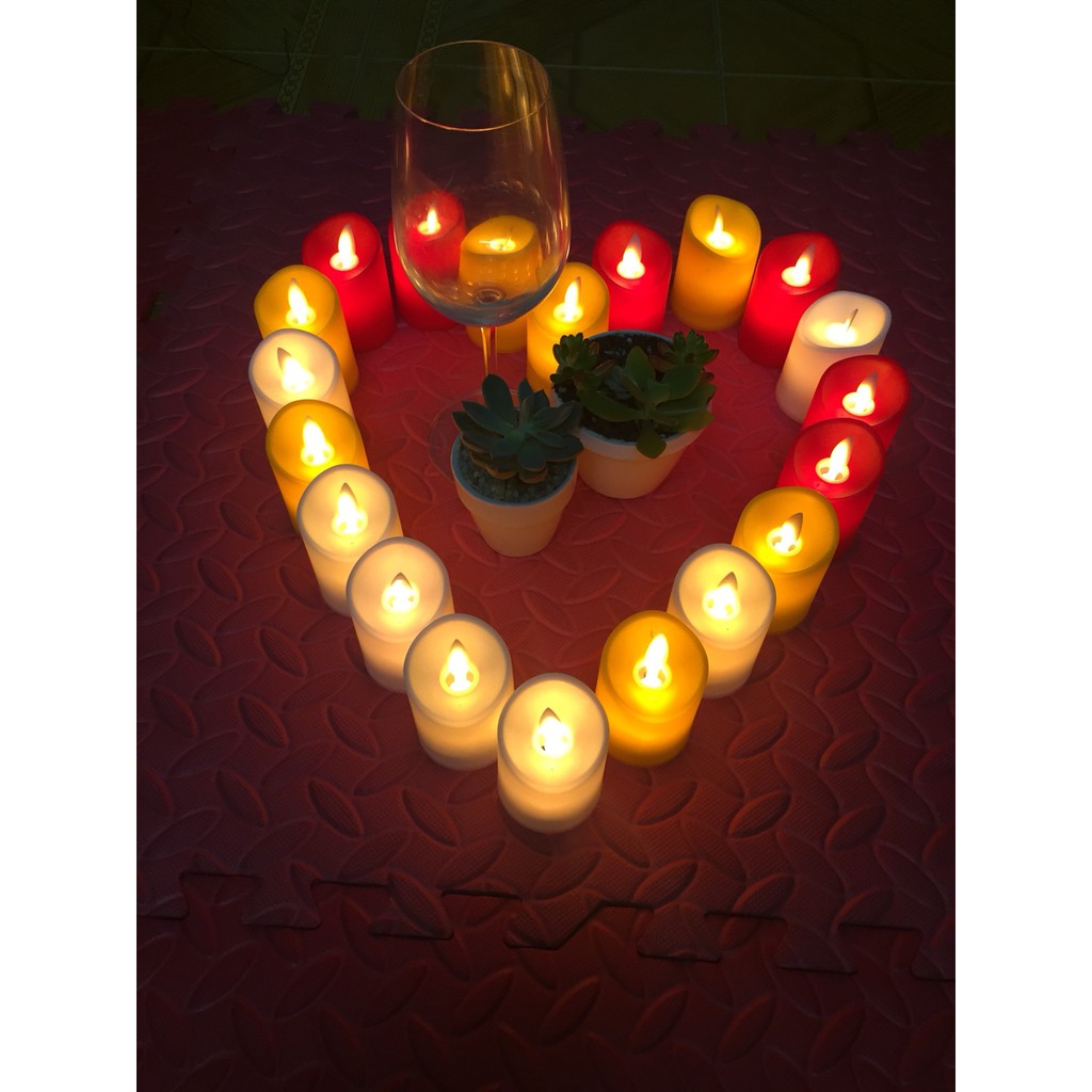 Đèn cầy điện tử,nến điện tử cao 7cm | BigBuy360 - bigbuy360.vn