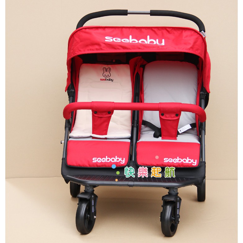 Xe Đẩy Đôi Cao Cấp T22 Hàng Chính Hãng SeeBaby Mẫu 2019