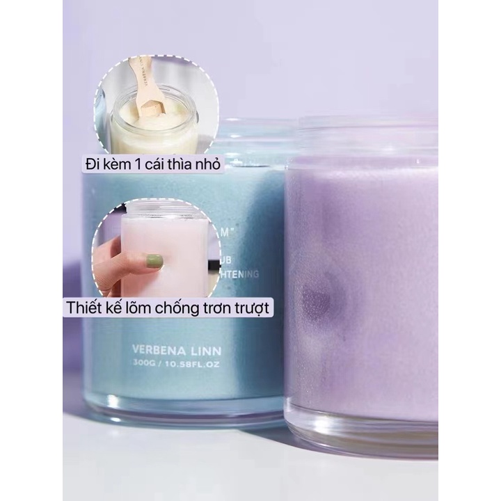 Mặt Nạ Lột Tế Bào Da Chết Làm Trắng Da 300g Verbena linn