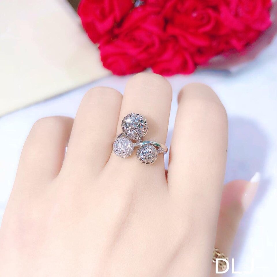 NHẪN QUẢ CẦU HÀNG CAO CẤP SIÊU ĐẸP