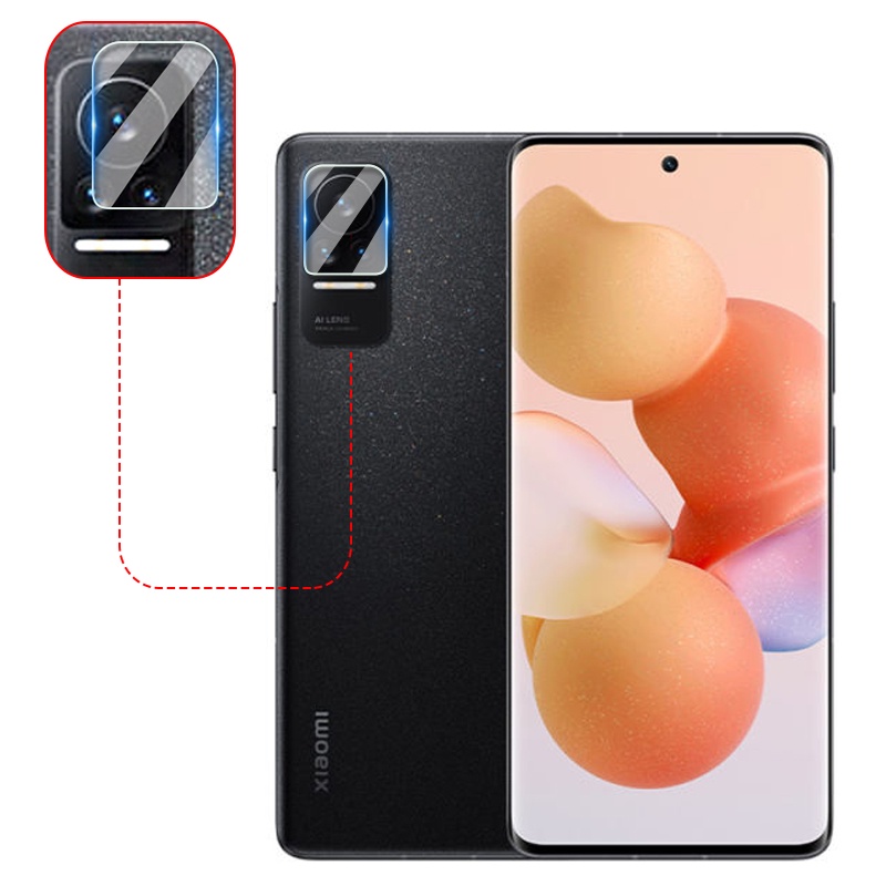 Miếng Dán Cường Lực Bảo Vệ Camera Sau Siêu Mỏng Cho Xiaomi Mi Civi 1S 6.55"