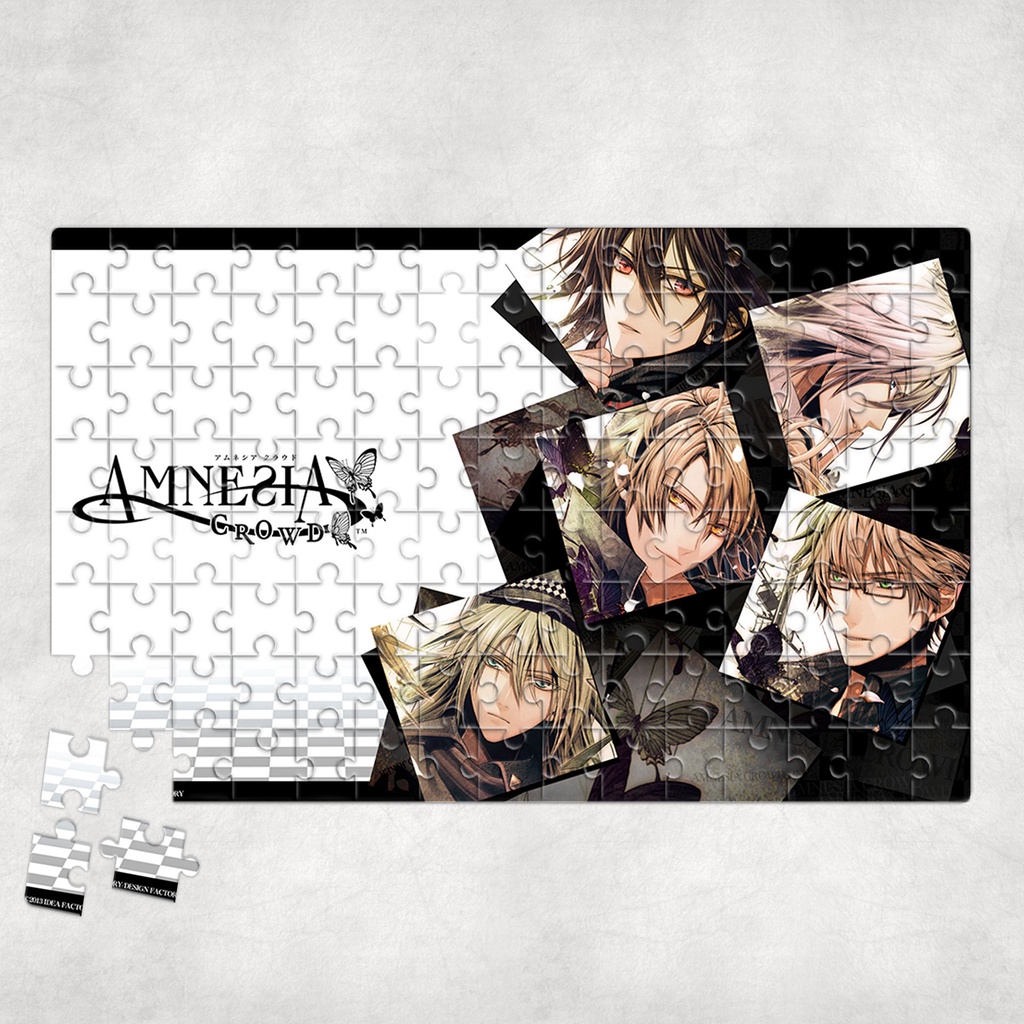 Tranh ghép hình AMNESIA - Mẫu 2 - Nhận in theo yêu cầu