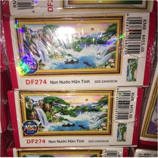 Tranh gắn đá DZ-274 - 104x50