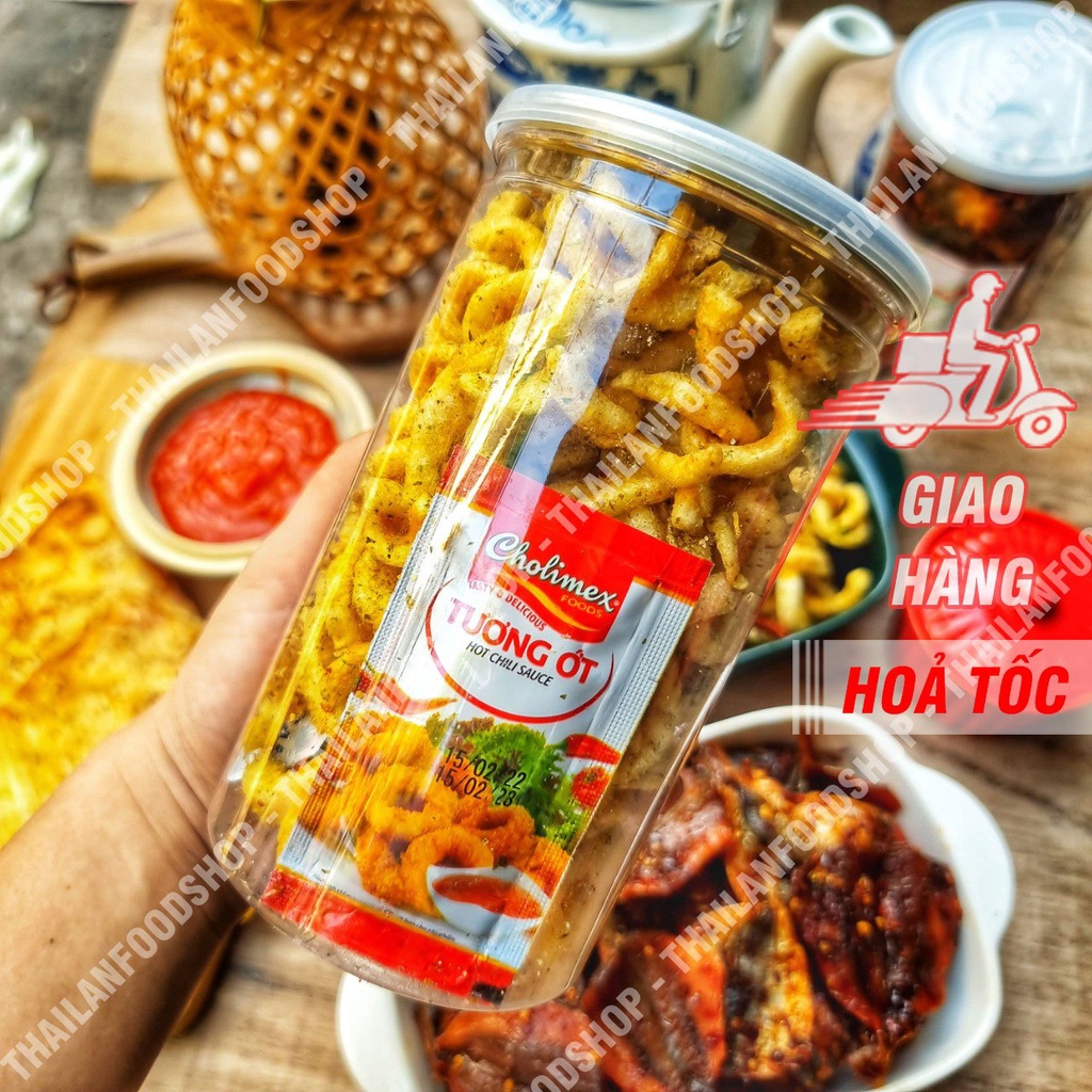 Bì Heo Xốc Rong Biển - Lon 130gr - Da Heo Rong Biển