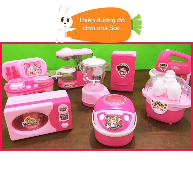 Bộ đồ chơi nấu ăn 6,8 món