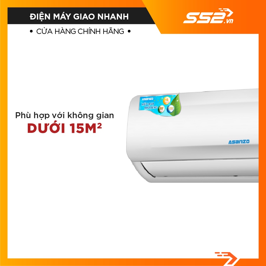 [Miễn Phí Lắp Đặt TP.HCM]Máy Lạnh Asanzo 1 HP S09N66/S12N66/K09N66/K12N66/S18N66/K18N66 - Bảo Hành Chính Hãng